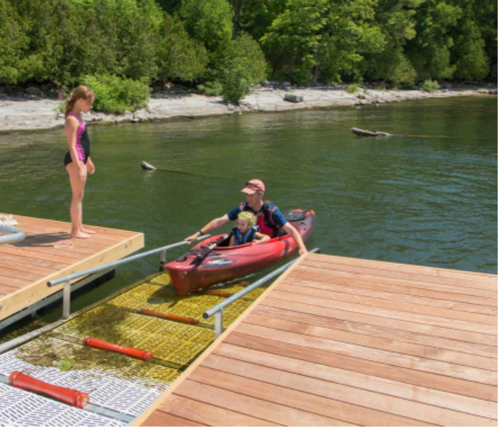 Kayak launch